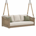 Cenador 300 x 300 x 300 cm de madera y metal marrón y negro con cortinas para exterior estilo clásico